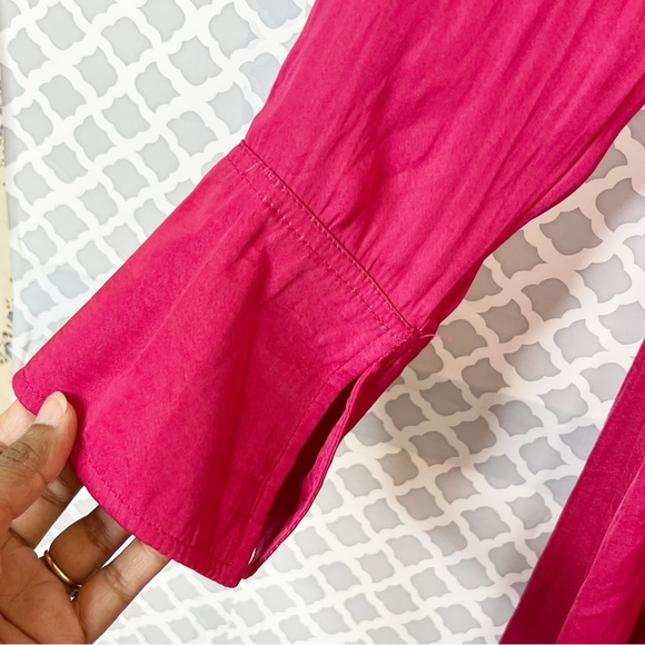 NWT Free People New Day Floral Embroidered Tunic Dress in Blossom - Picture 8 of 14